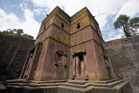 One of the churches of Lalibela. Photo from commons.wikimedia.org